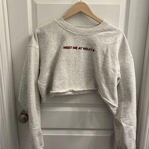University of South Carolina “Meet Me at Willy B” Cropped Crewneck